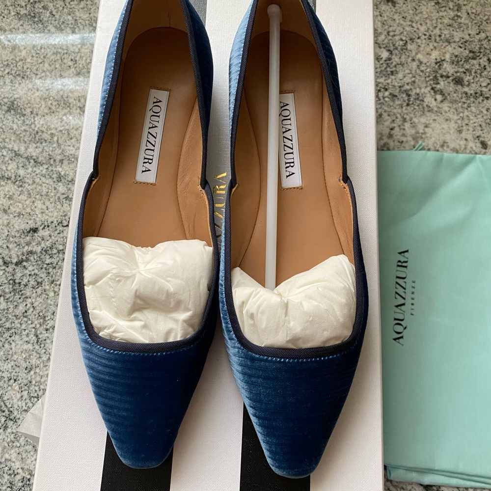 BRAND NEW Maia Flat from Aquazzura.